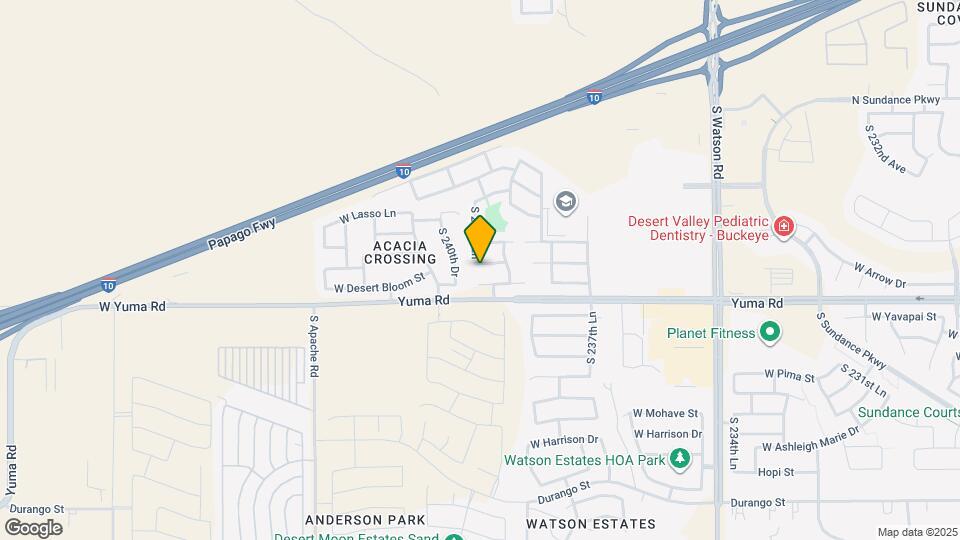 23969 W Tonto St Map and Location Details