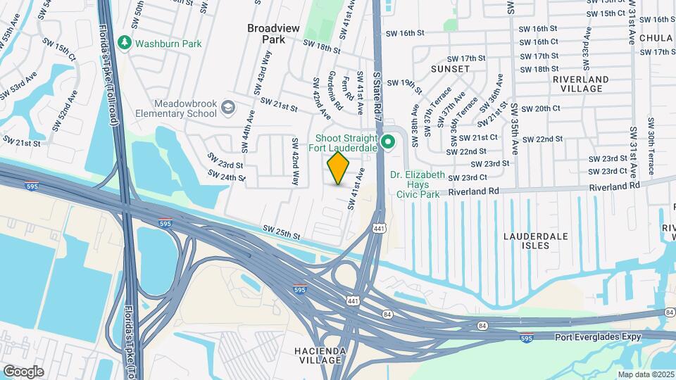 4130-4132 SW 24th St Map and Location Details