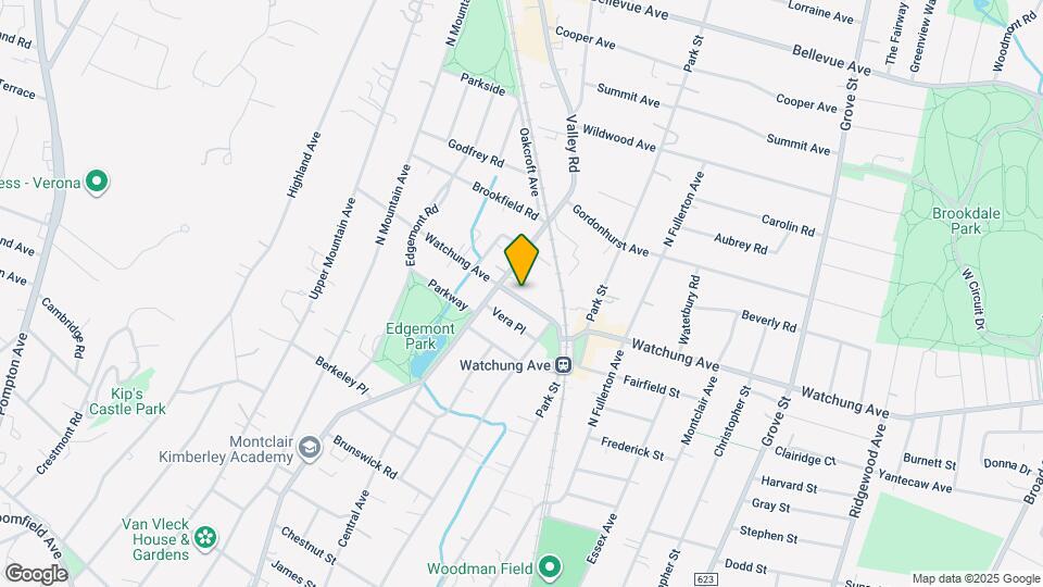 84 Watchung Ave Map and Location Details