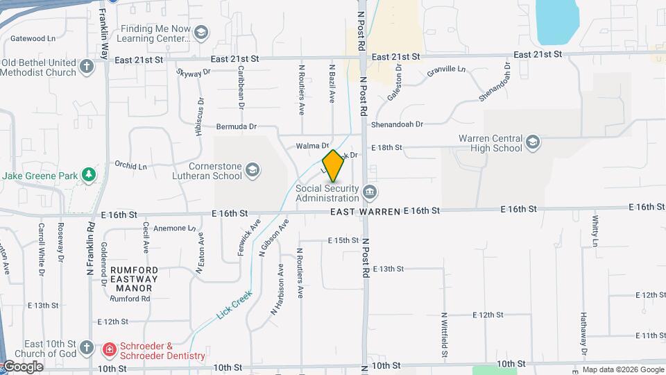 8839 Lynbrook Ct Map and Location Details