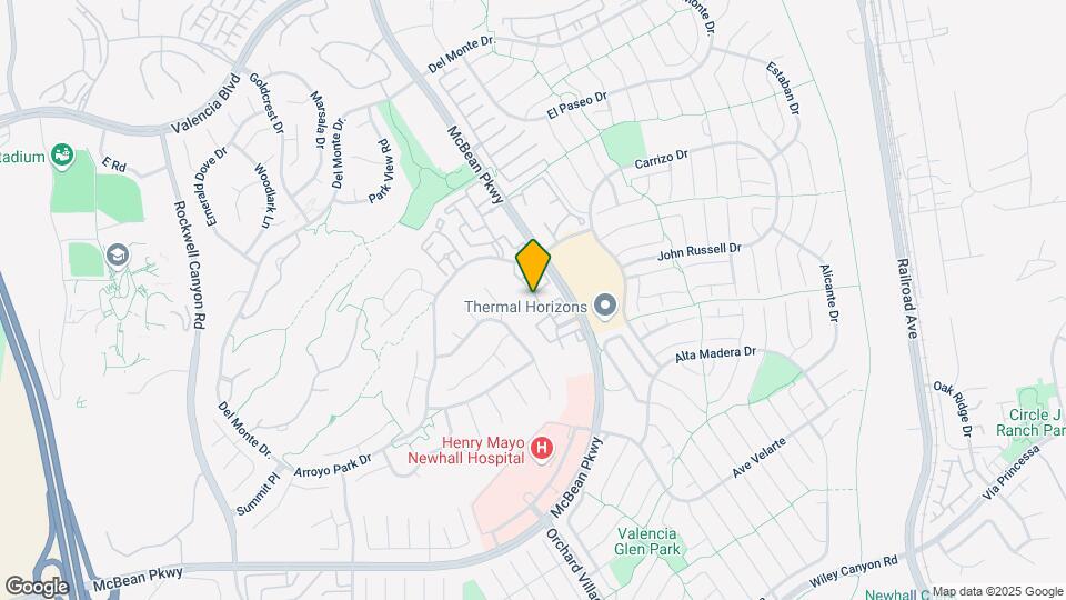 25861 McBean Pkwy Map and Location Details