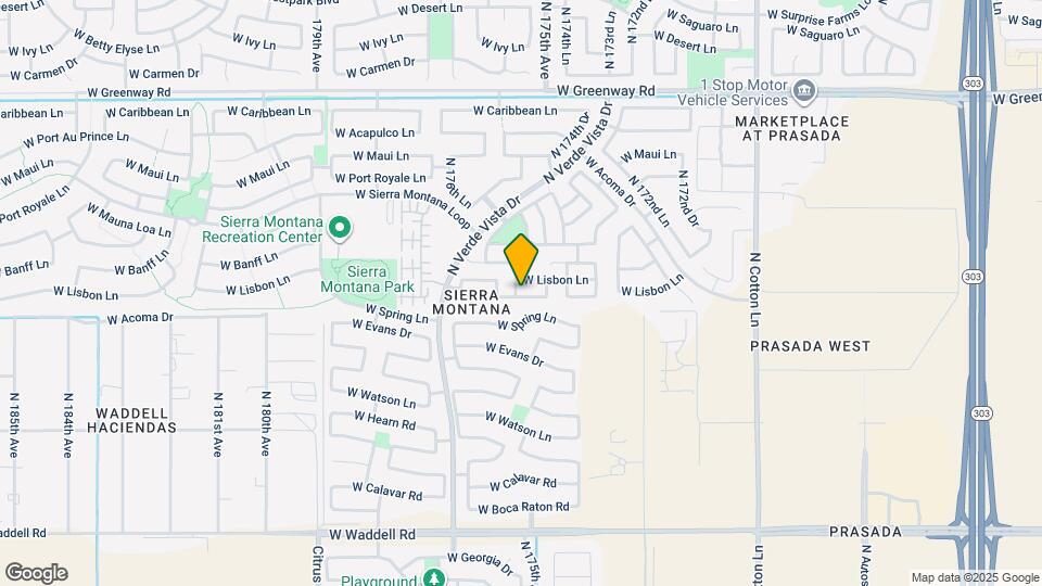 17532 W Mandalay Ln Map and Location Details
