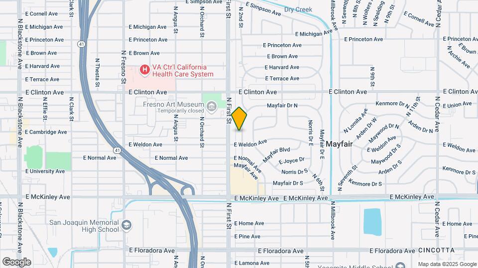 2045 Mayfair Dr W Map and Location Details