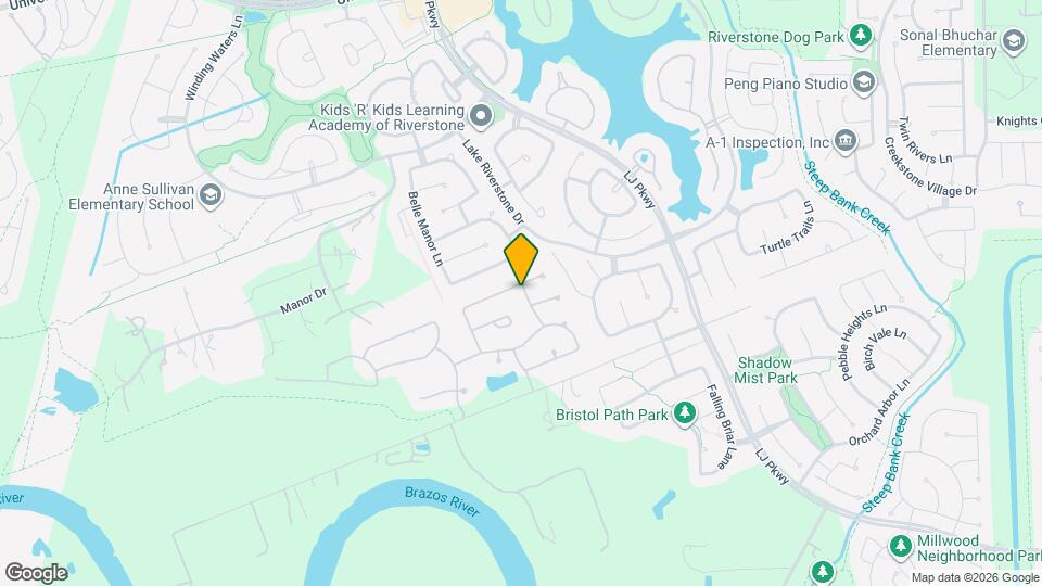 4627 Clear Creek Dr Map and Location Details