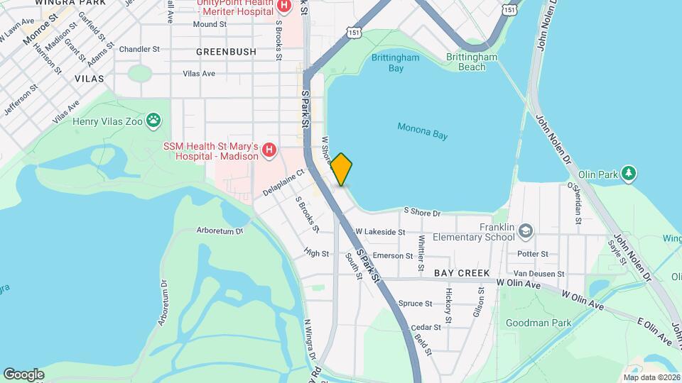 934 W Shore Dr Map and Location Details