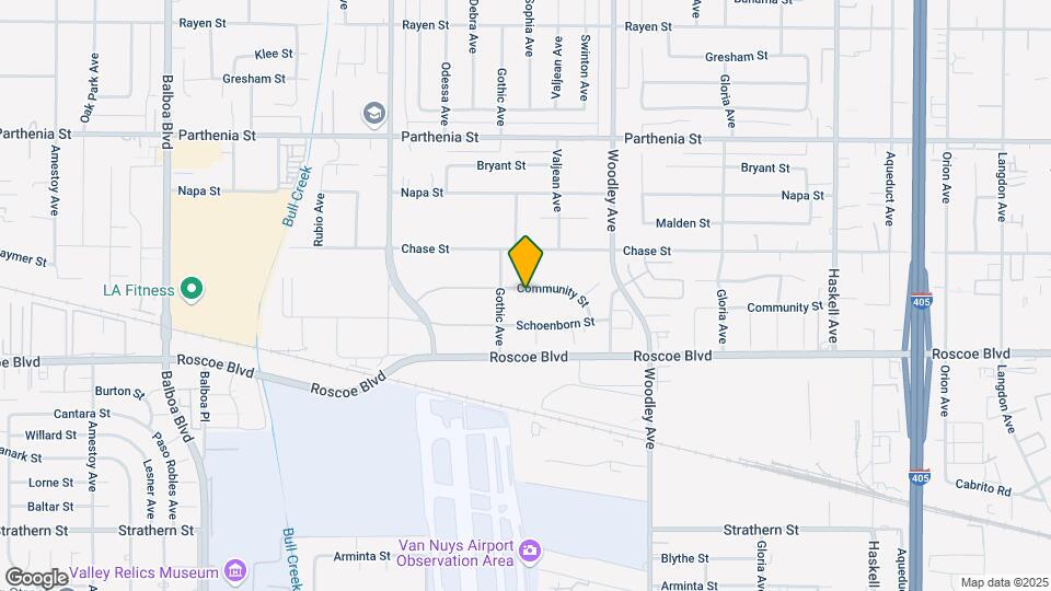 16334 Community St, Unit B-B24 Map and Location Details