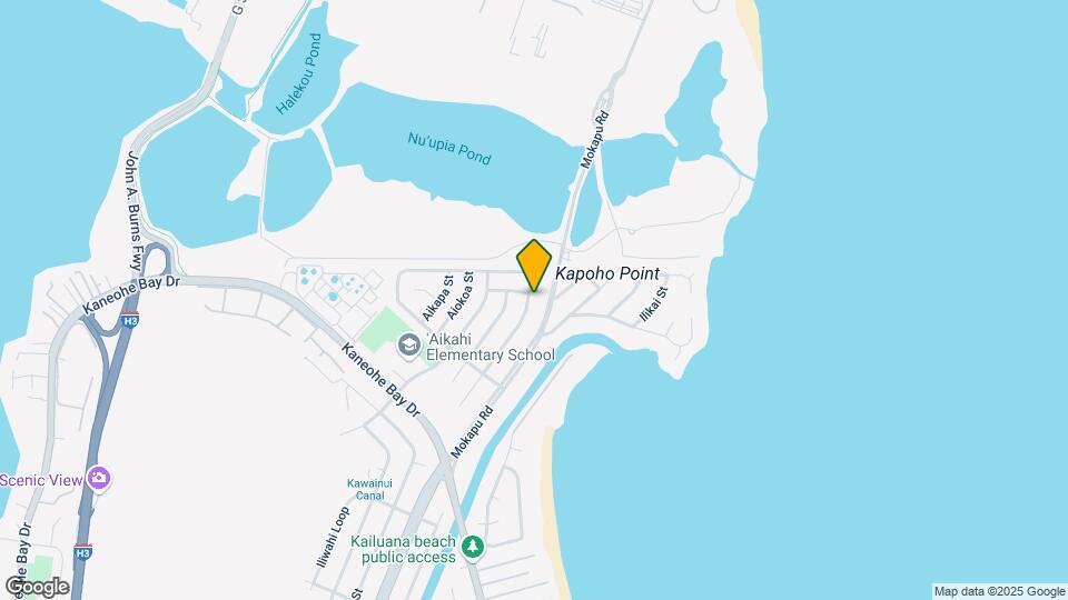 202 Aikahi Loop Map and Location Details
