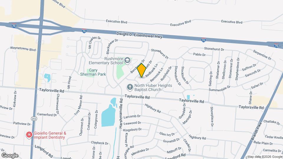 7712 Redbank Ln Map and Location Details