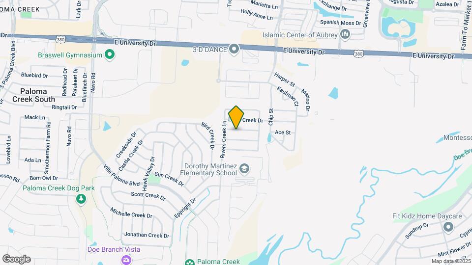 3020 Montserrat Creek Dr Mapa y Detalles de la Ubicación