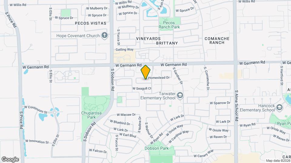 1704 W Pelican Dr Map and Location Details