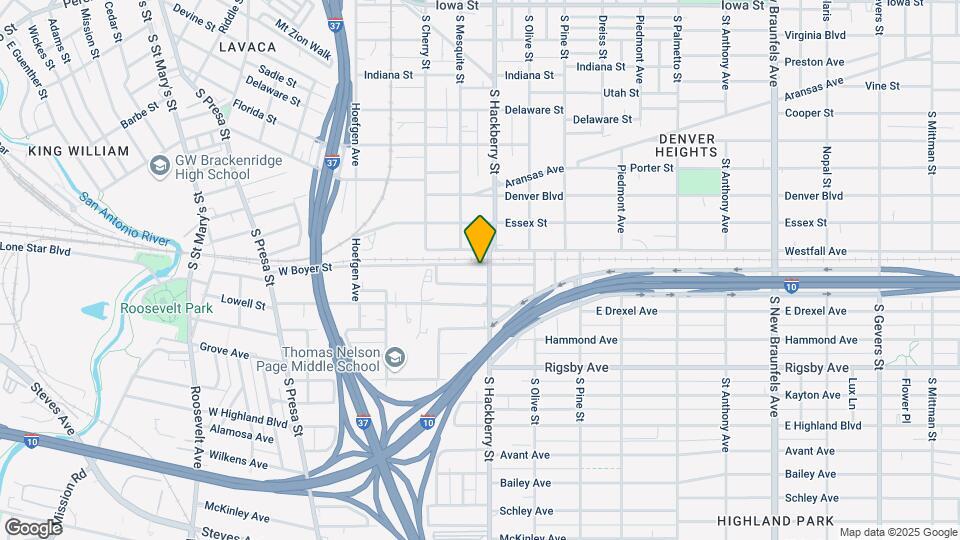 250 W Boyer Ave Mapa y Detalles de la Ubicación