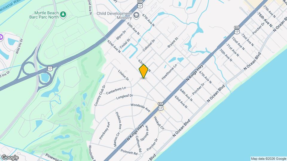 613 62nd Ave N Map and Location Details