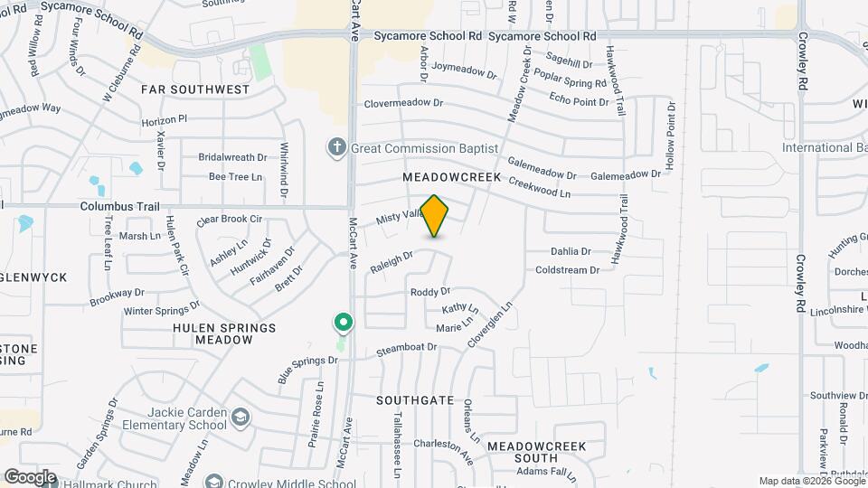 3288 Raleigh Dr Map and Location Details