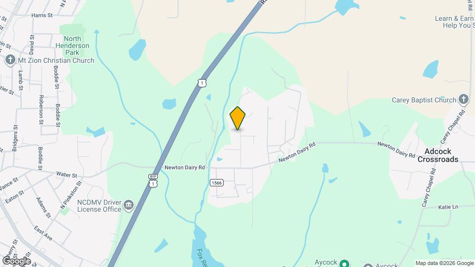 1592 Coachway Dr Map and Location Details