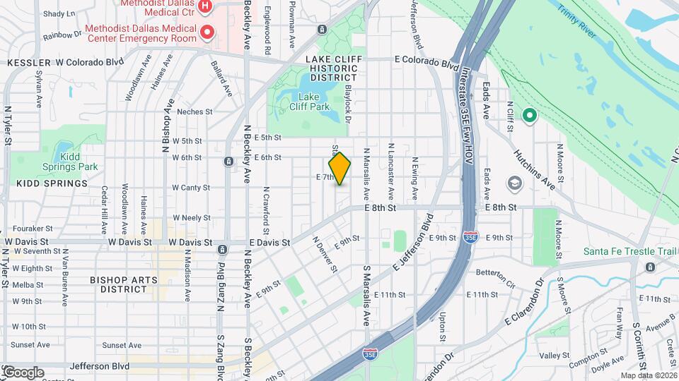 400 Starr St Map and Location Details