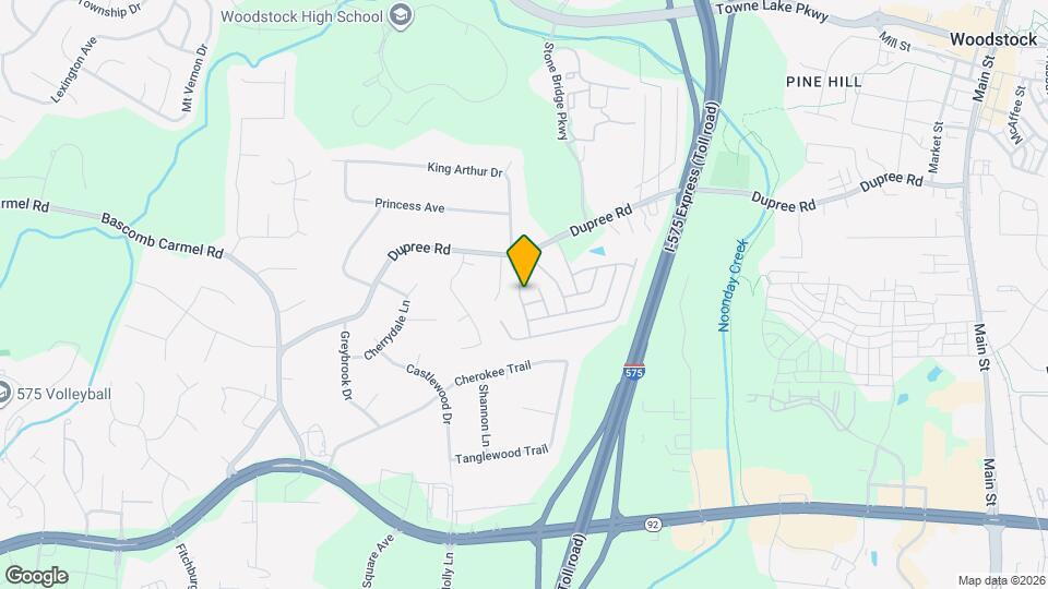 123 Village Green Ave Map and Location Details