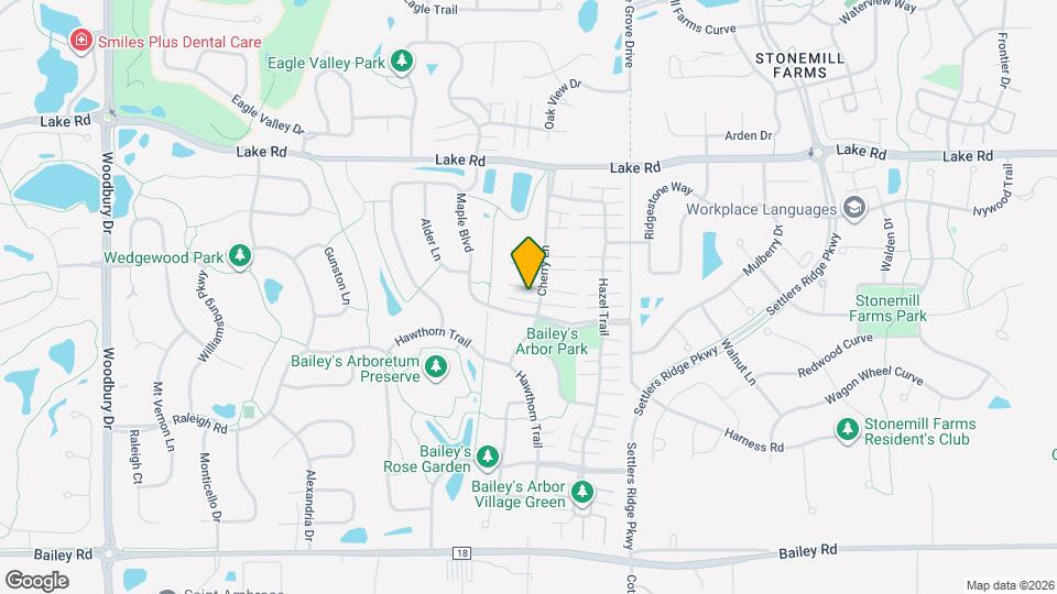 3514 Cherry Ln Map and Location Details