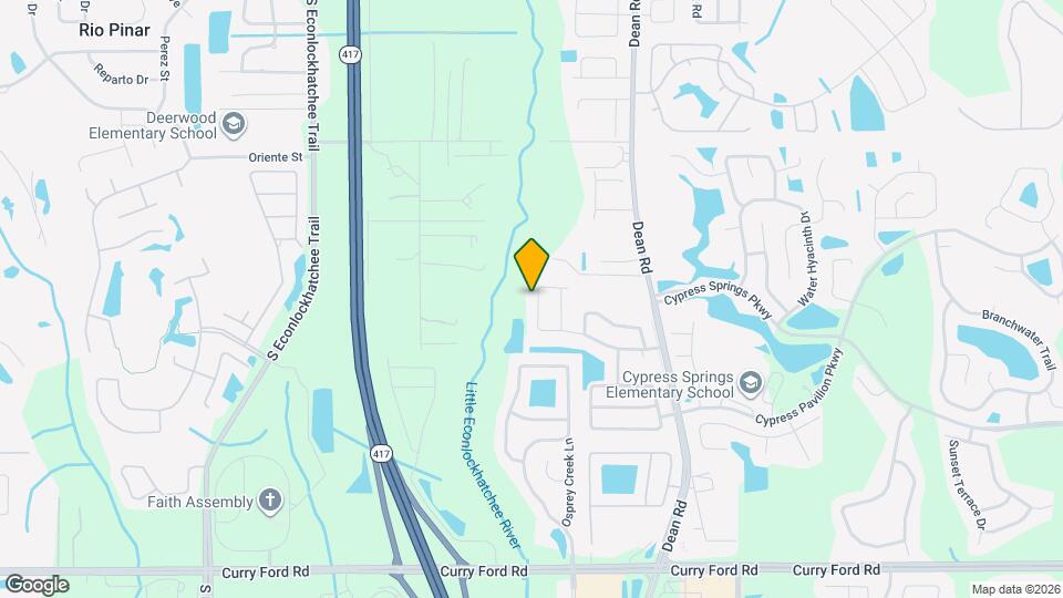 2134 Churchill Downs Cir Mapa y Detalles de la Ubicación