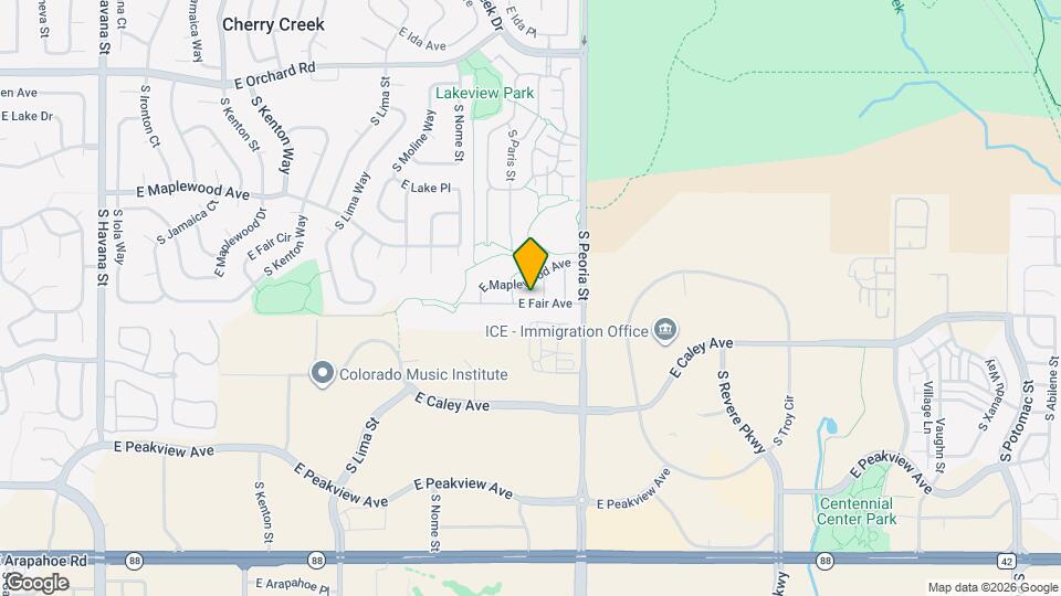 11883 E Fair Ave Mapa y Detalles de la Ubicación