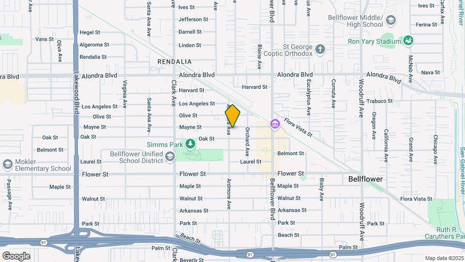 9604 Mayne St Map and Location Details