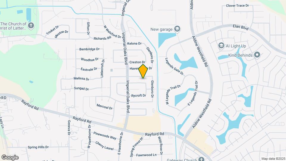 2119 Whitelaw Dr Map and Location Details