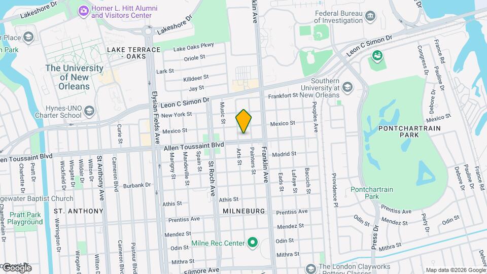 2517 Allen Toussaint Blvd Map and Location Details