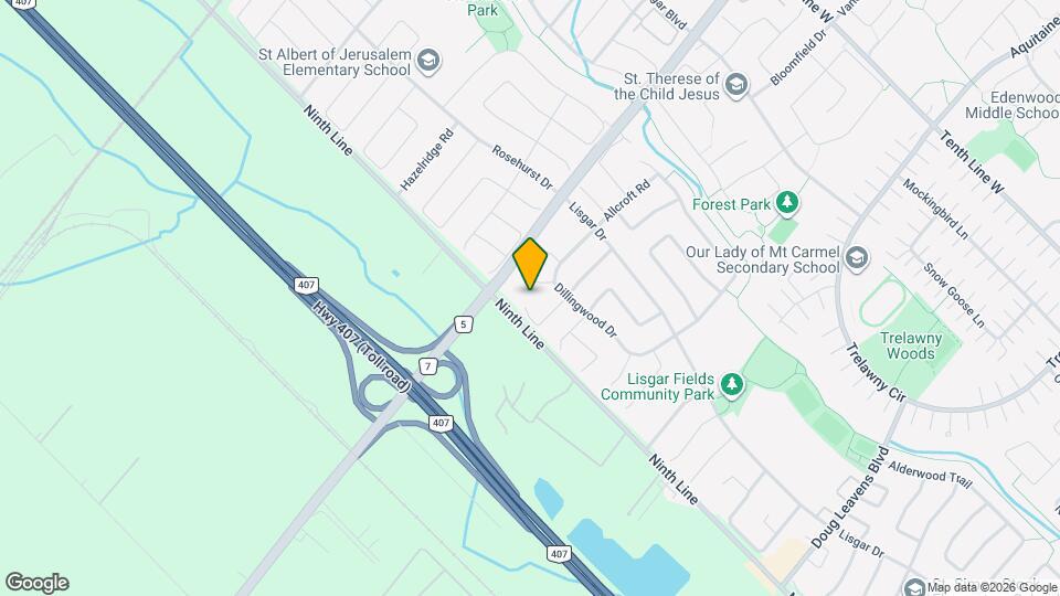 3971 Zenith Ct Map and Location Details