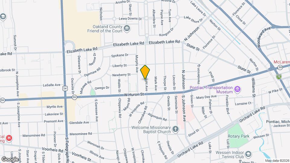 43 Dwight Ave Mapa y Detalles de la Ubicación