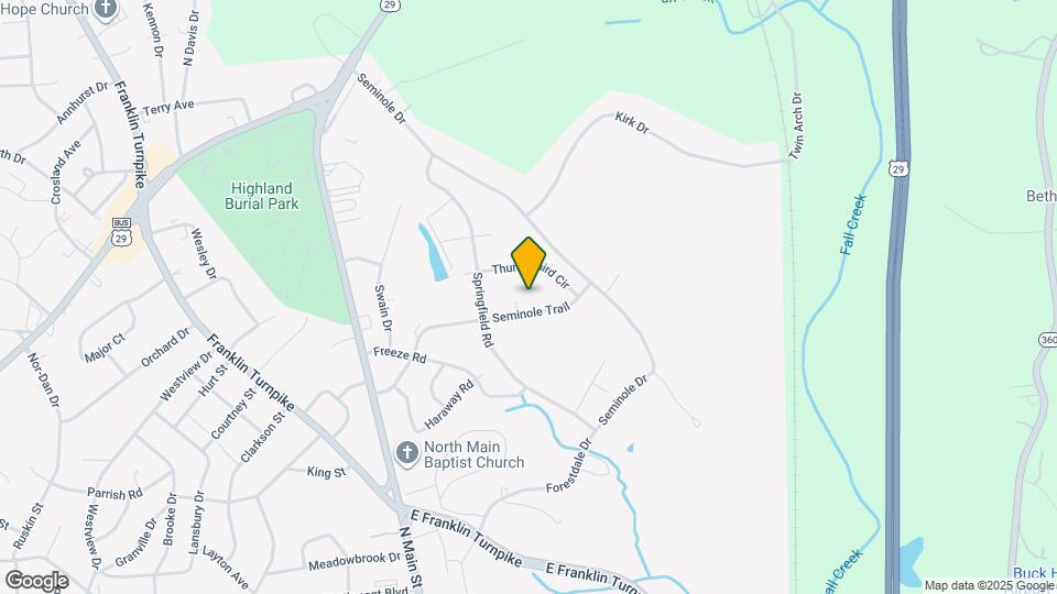 309 Seminole Trail Map and Location Details