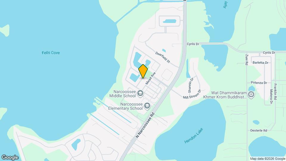 2673 Tahoe Terrace Map and Location Details