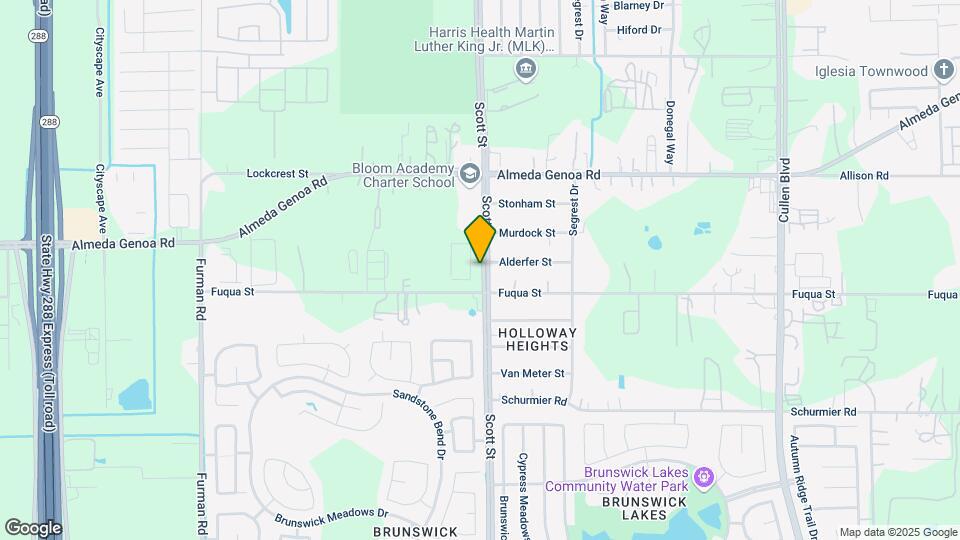 13519 Bryce Meadow Ln Mapa y Detalles de la Ubicación