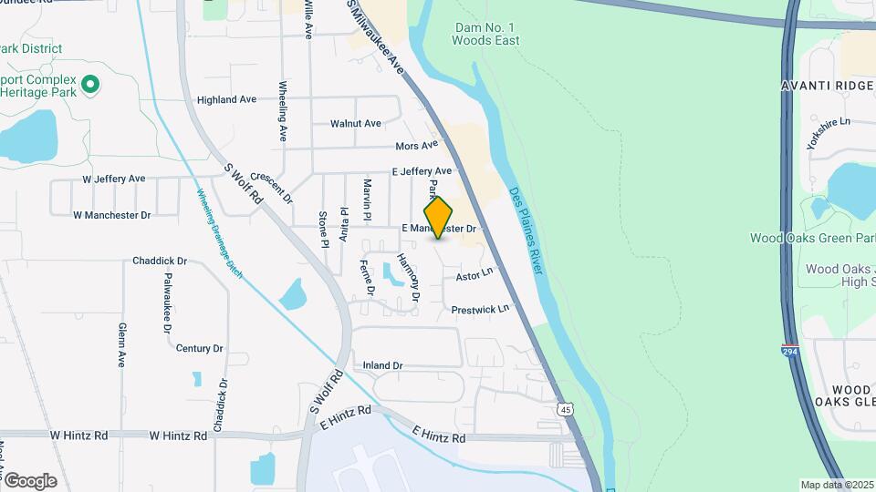 447 Prestwick Ln Map and Location Details