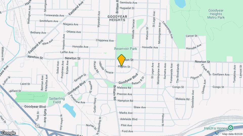 1578 Pilgrim St Map and Location Details