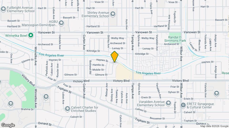 19403 Haynes St, Unit 5 Map and Location Details