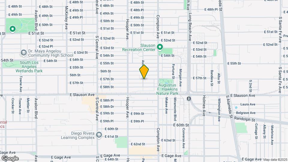 1402 E 57th St Map and Location Details