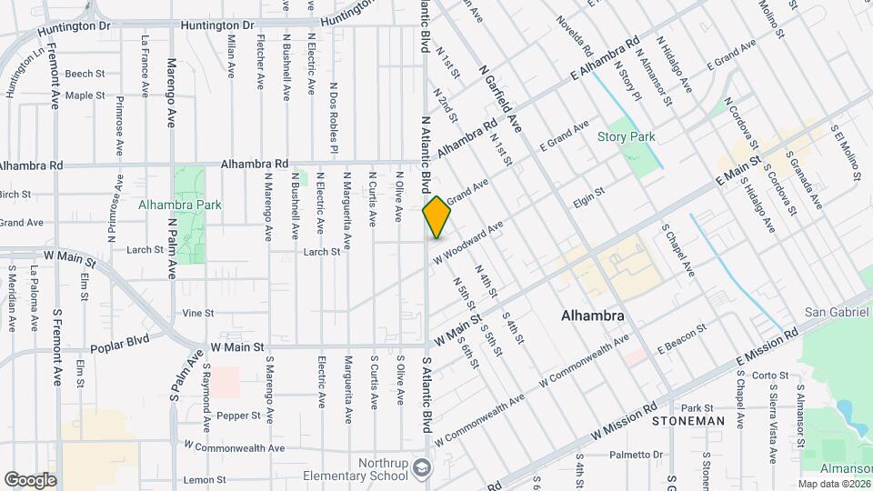 320 N Atlantic Blvd Map and Location Details