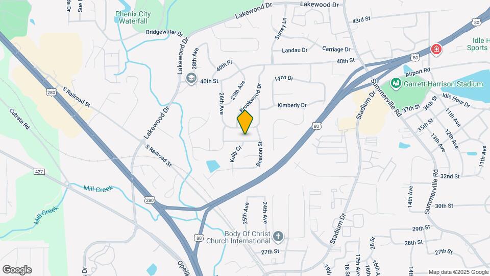 2406 Greenbrier Dr Map and Location Details