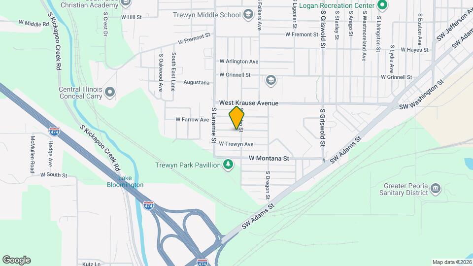 3004 W Meidroth St Map and Location Details
