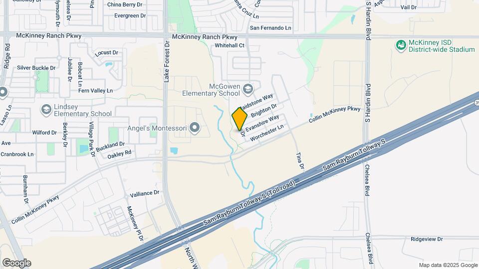 4600 Leeds Dr Map and Location Details