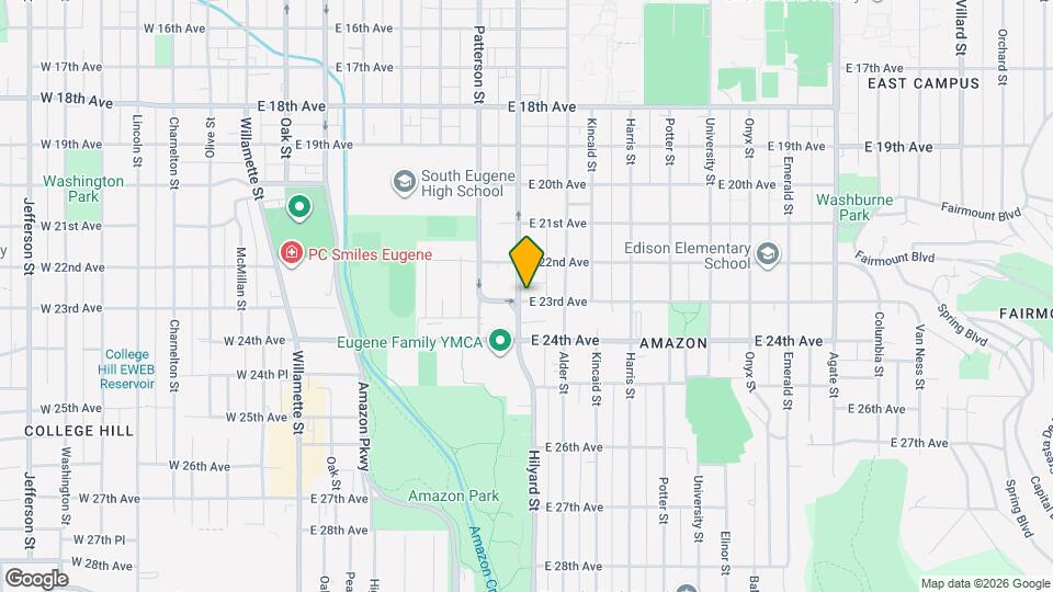 711 E 23rd Ave Map and Location Details