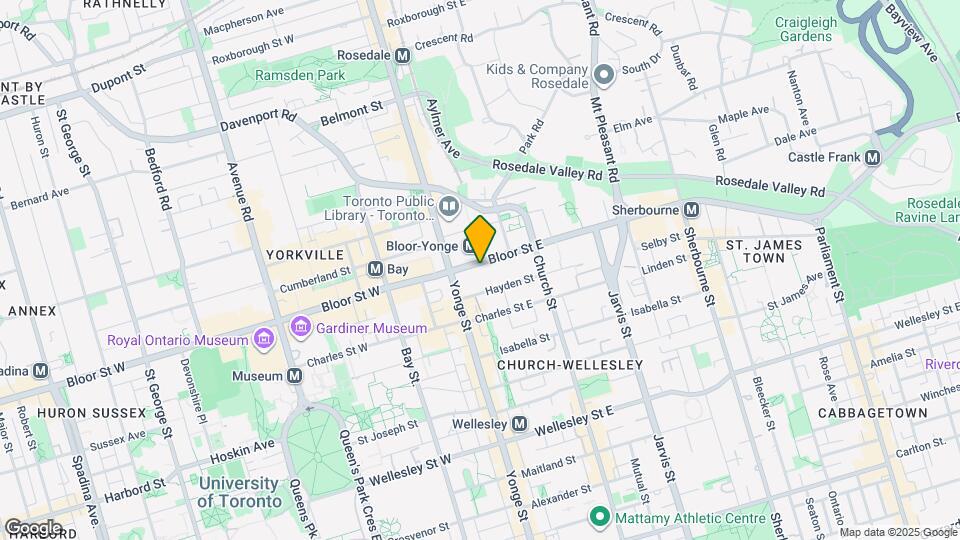 33 Bloor St E Map and Location Details