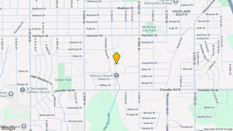 7305 S 33rd St Map and Location Details