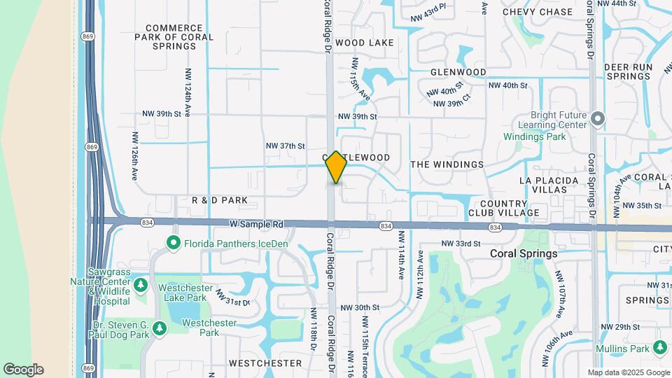 3520-3536 NW 116th Ter Map and Location Details