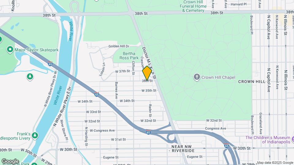 1009 36th St Map and Location Details