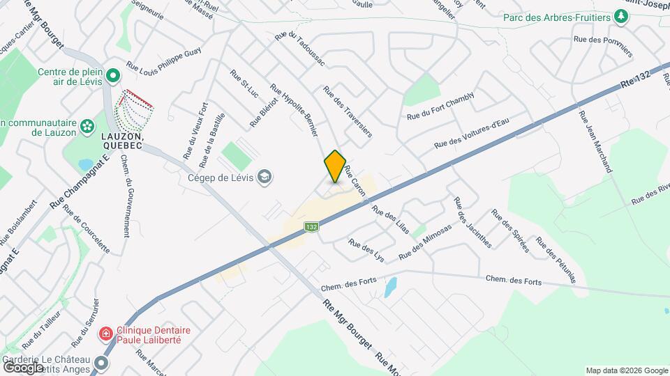 7701 Charles-Poiré St Map and Location Details