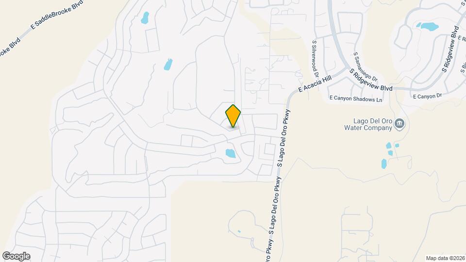 38774 S Desert Bluff Dr Map and Location Details