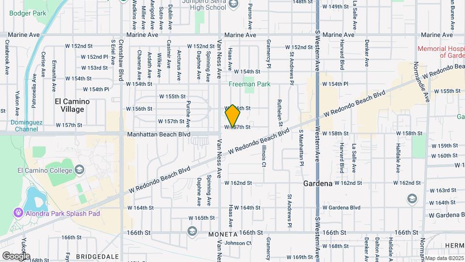 2124 W 157th St Mapa y Detalles de la Ubicación