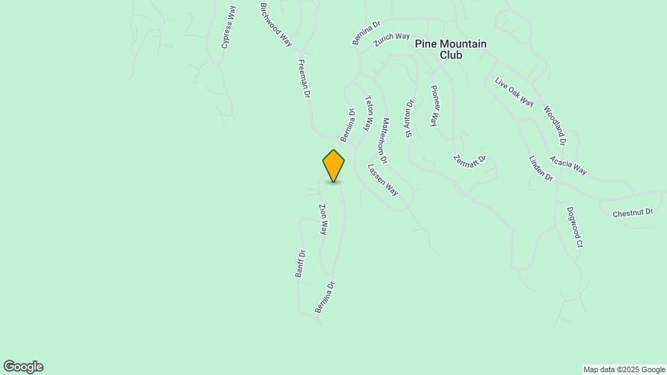 1709 Bernina Dr Mapa y Detalles de la Ubicación