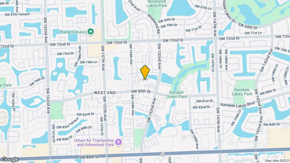 7699 SW 153rd Ct Map and Location Details