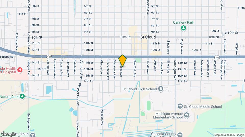 1423 Kentucky Ave Map and Location Details